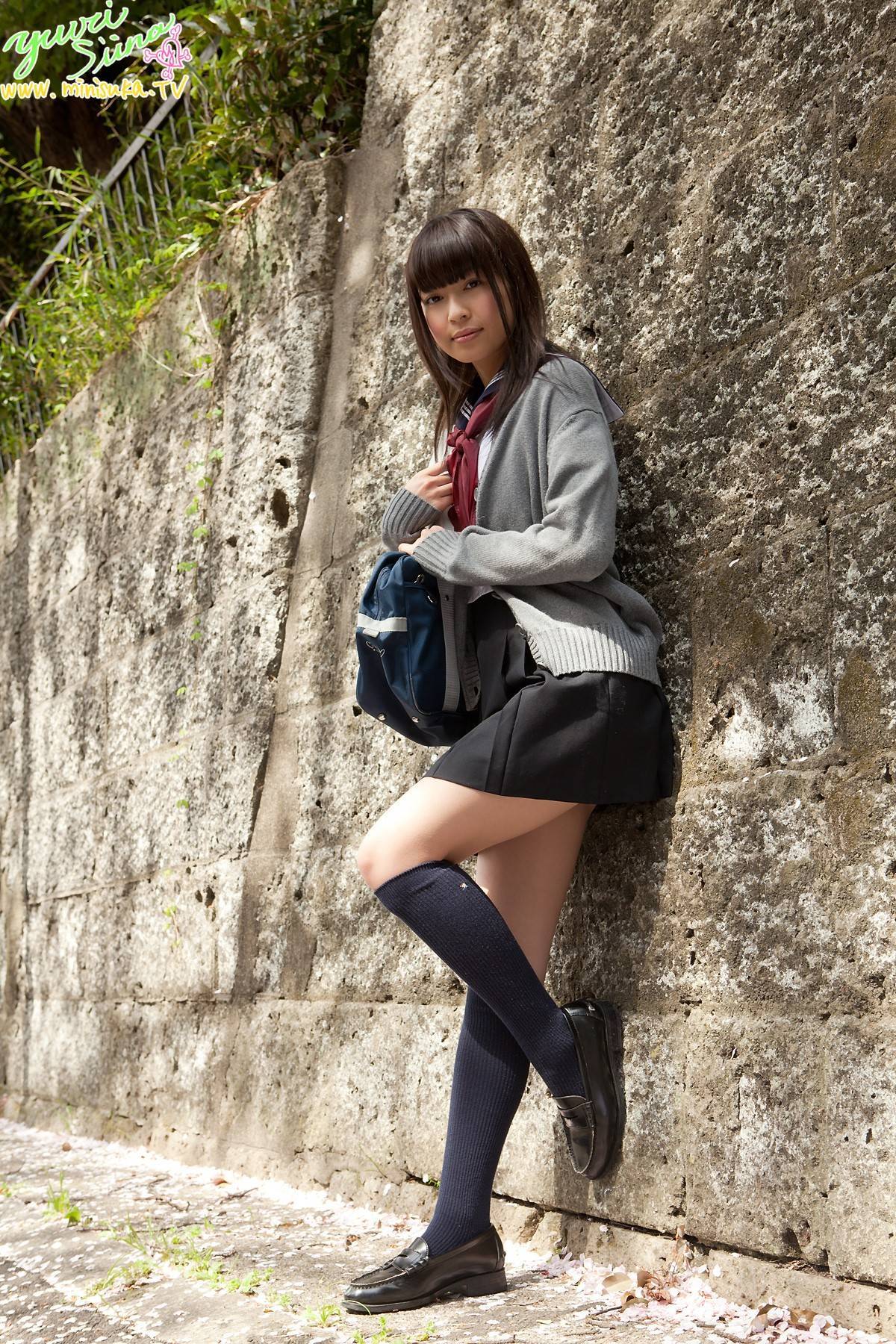 现役女子高生 Yuuri Shiina [Minisuka.tv] 2011.07